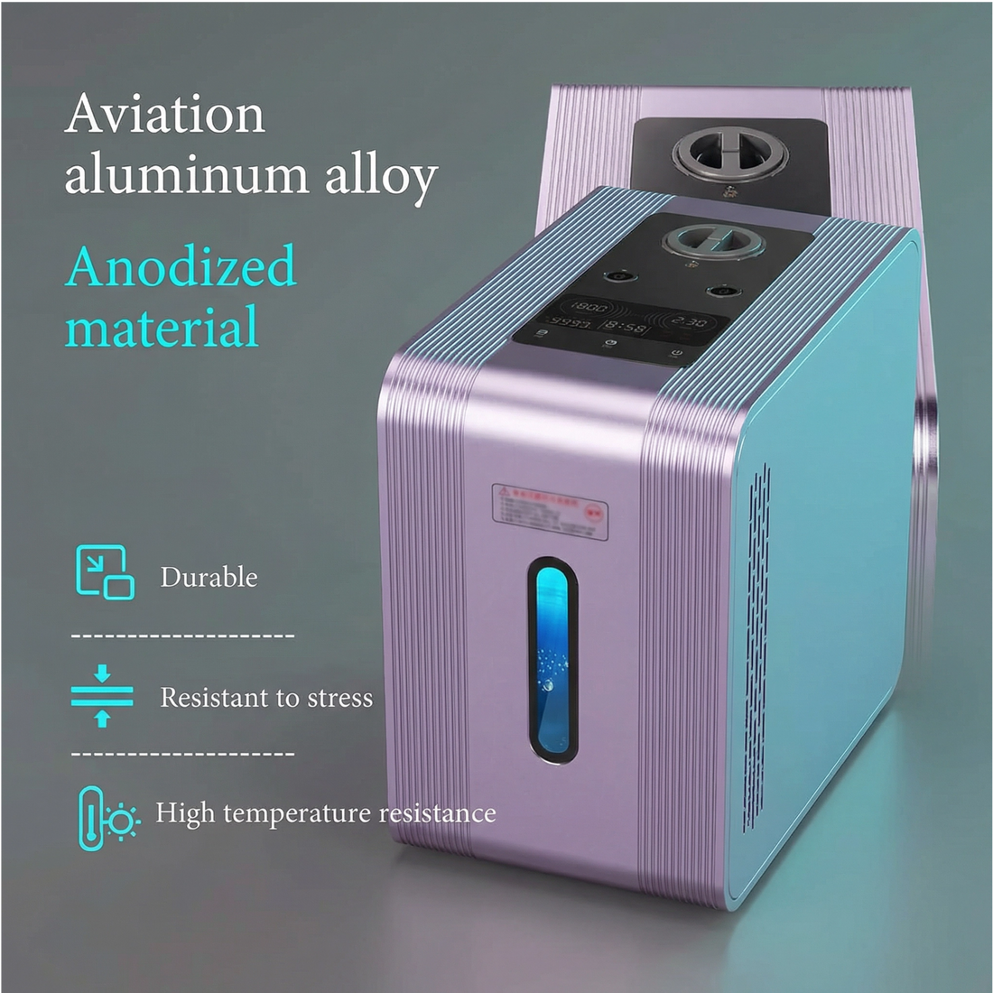 Hydrion Zenith aviation-grade aluminum body