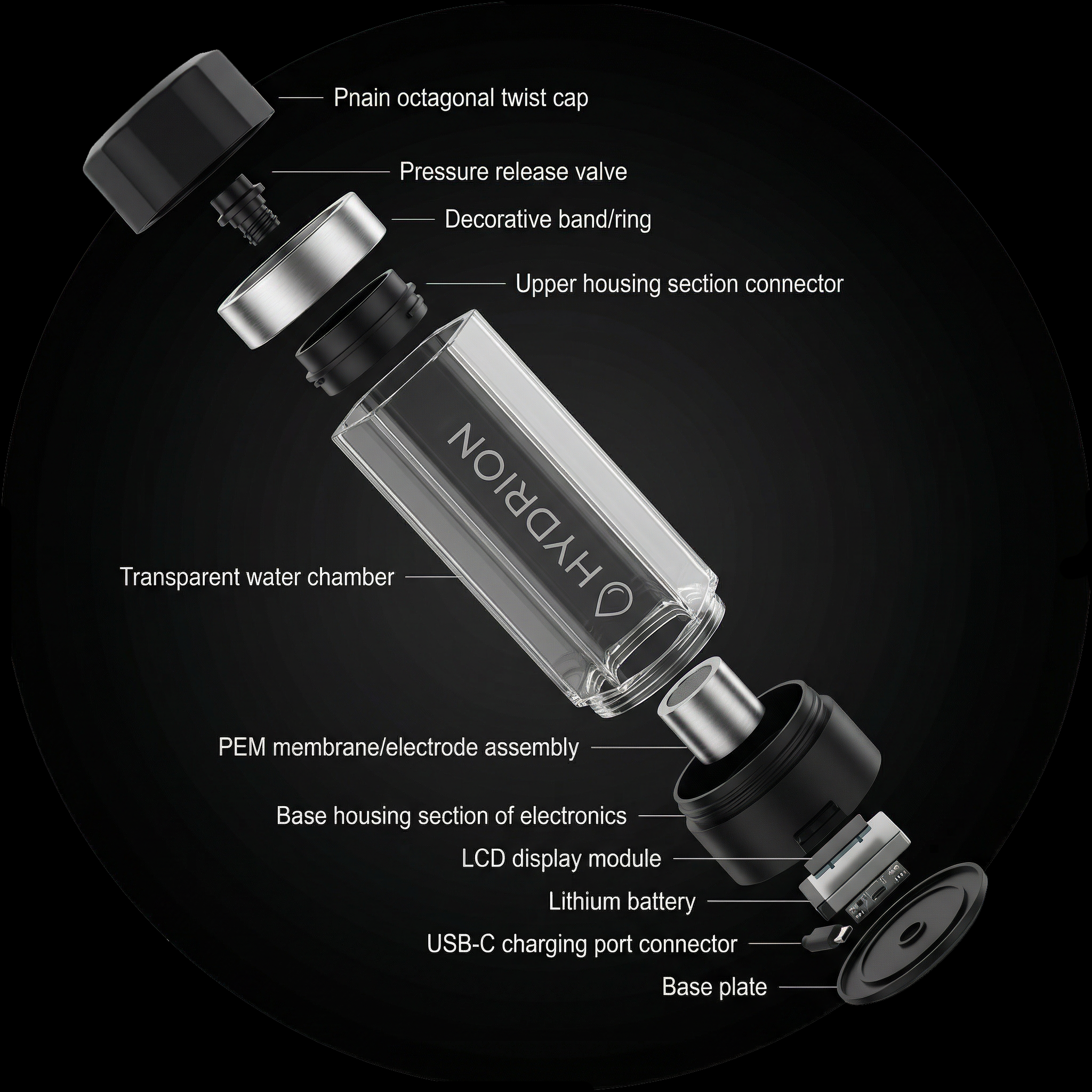 HYDRION Exploded View