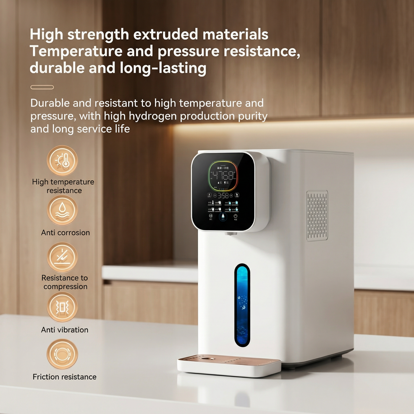 Hydrion Flux Hydrogen Water Generator Dispenser & Inhaler