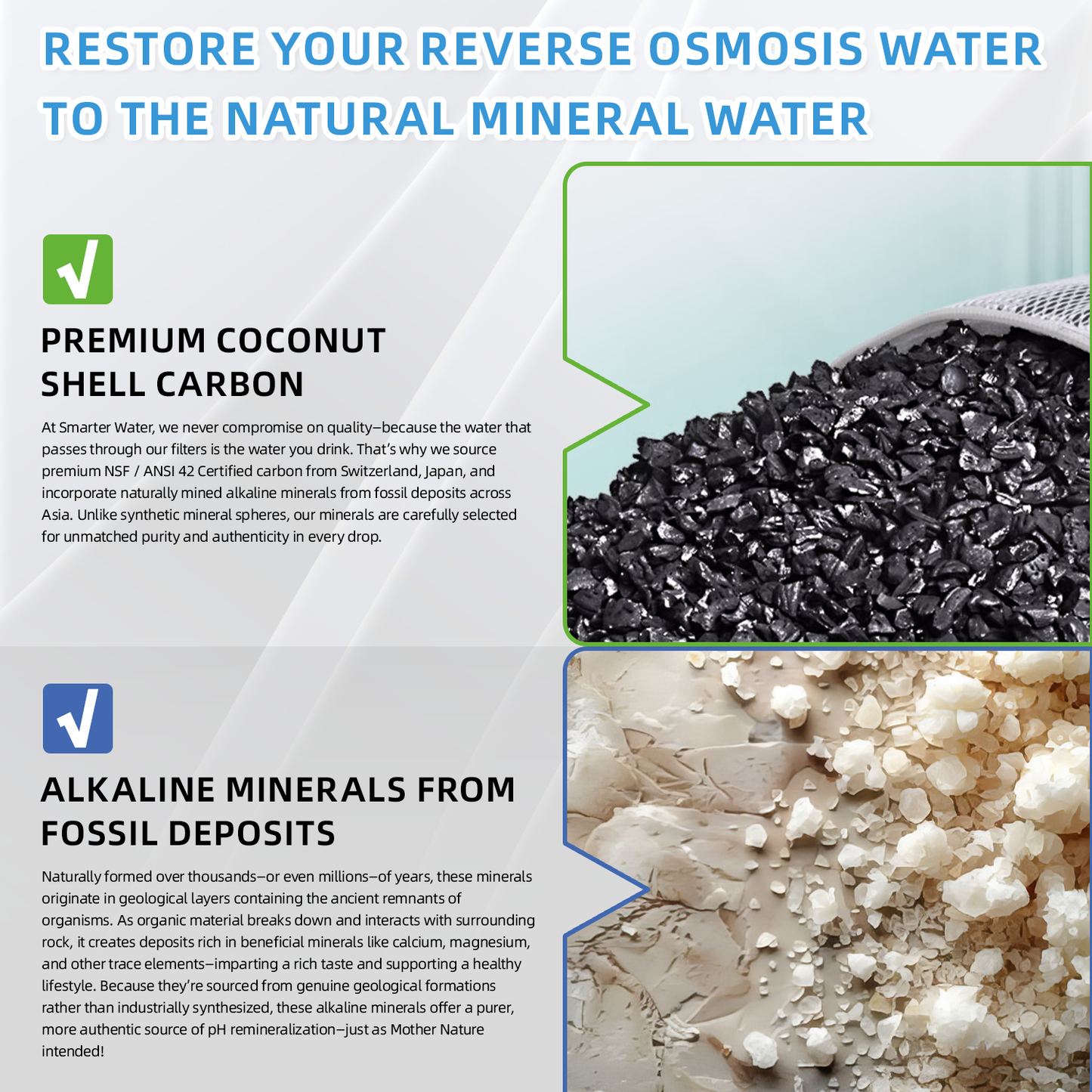 Under-Sink Tankless Reverse Osmosis System – 600 GPD, 0.0001 Micron, Dual TDS Display, Alkaline Mineral Remineralisation, 2:1 Pure-to-Drain