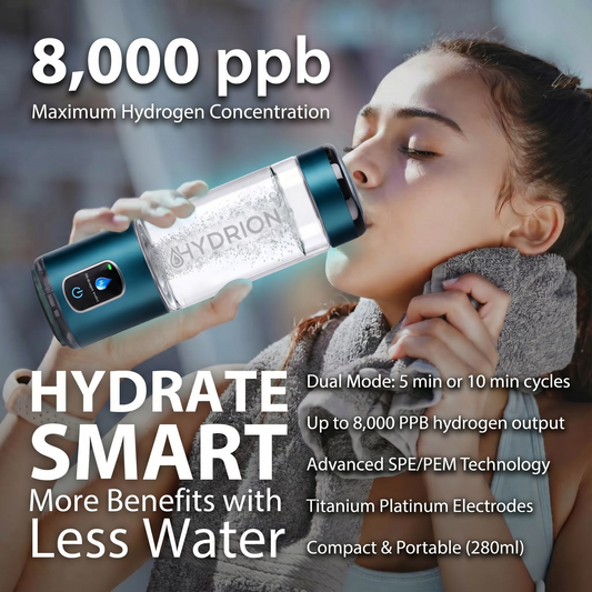 Hydrion Pulse Hydrogen Water Bottle