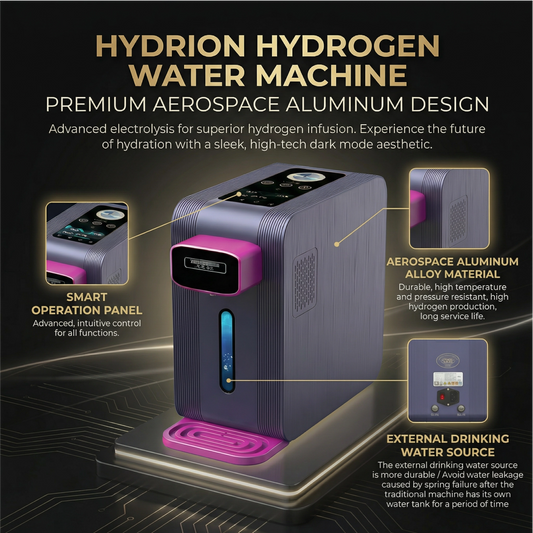 Hydrion Onyx Hydrogen Water Machine + Inhaler