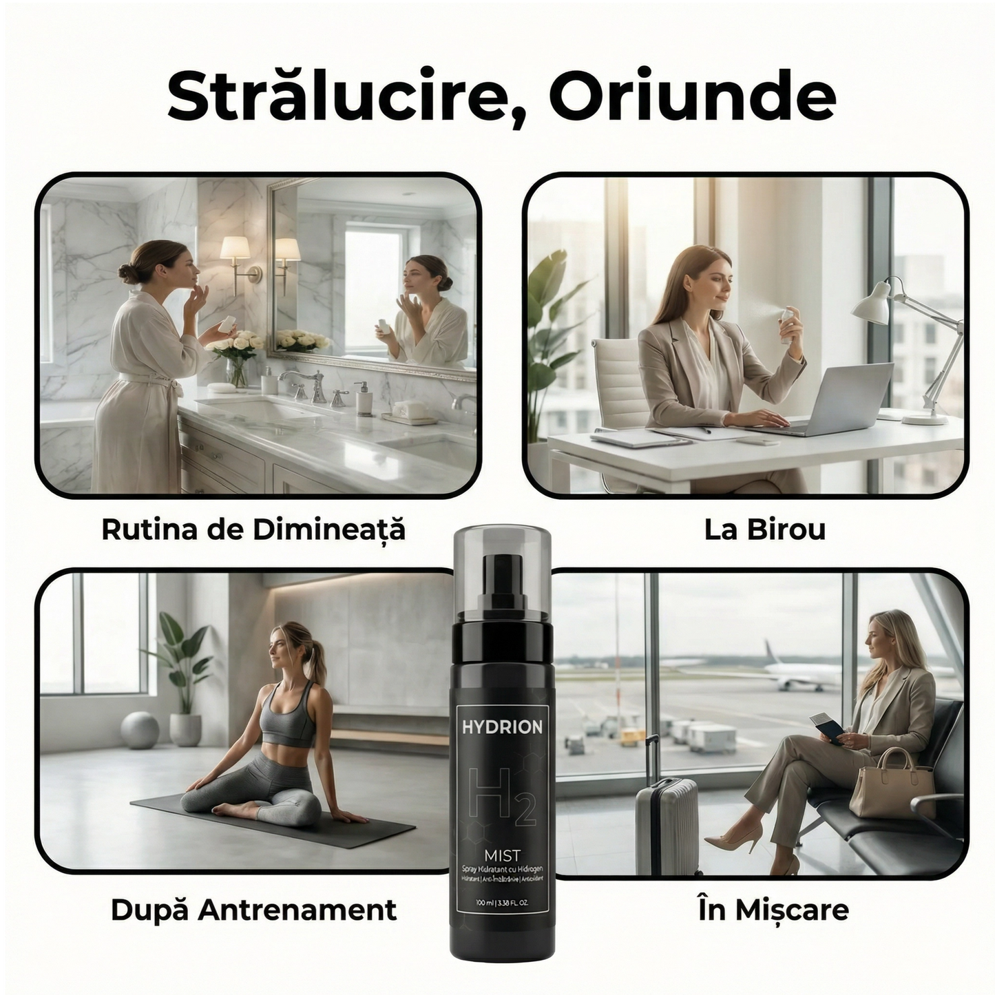 Hydrion Mist | Hydrogen Moisturizing Spray