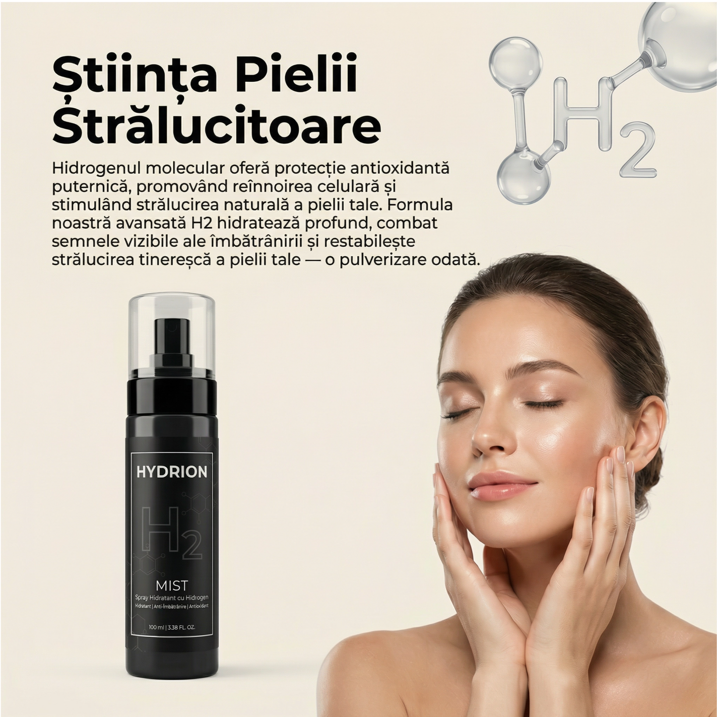 Hydrion Mist | Hydrogen Moisturizing Spray