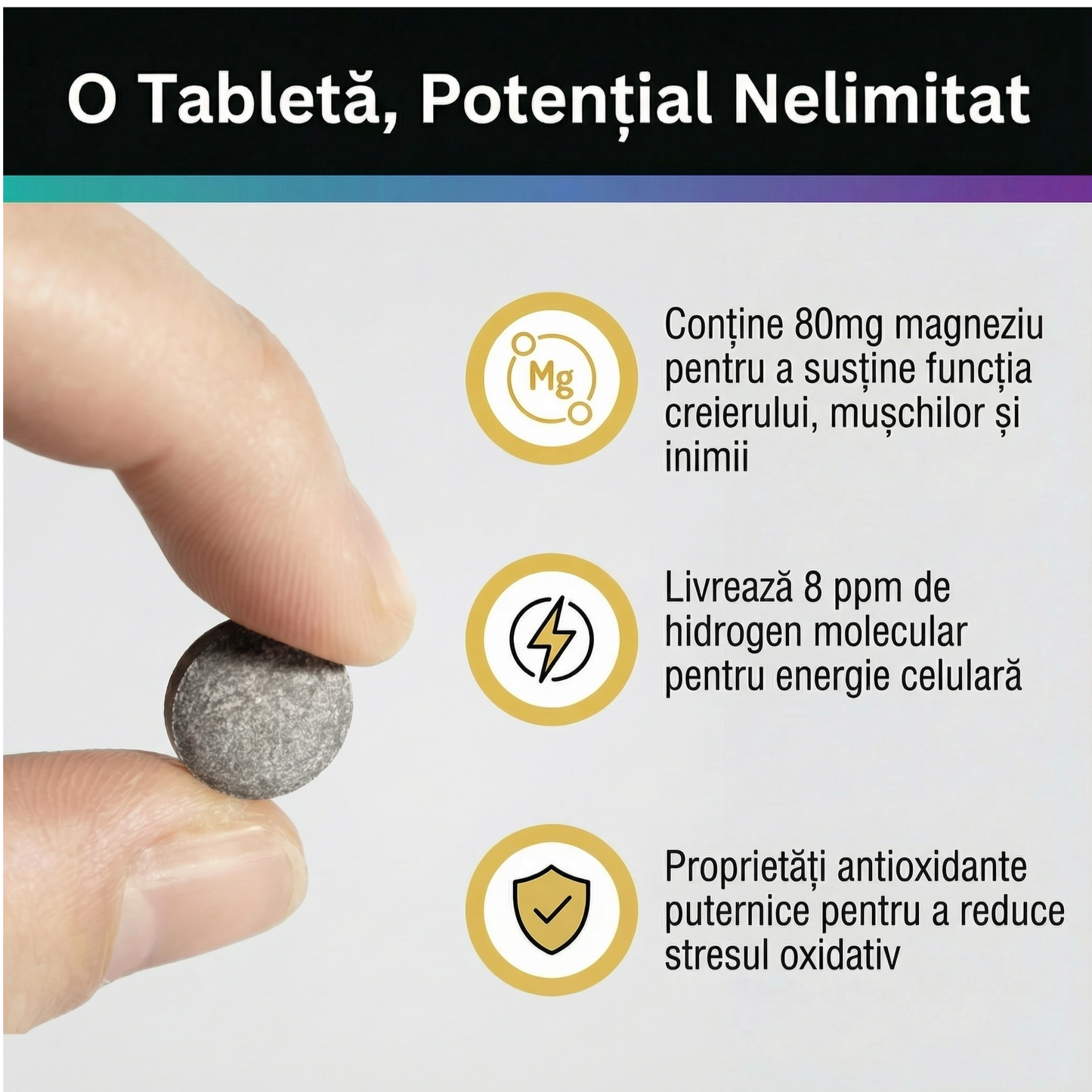 Hydrion H2 Molecular Hydrogen, 30 Tablets