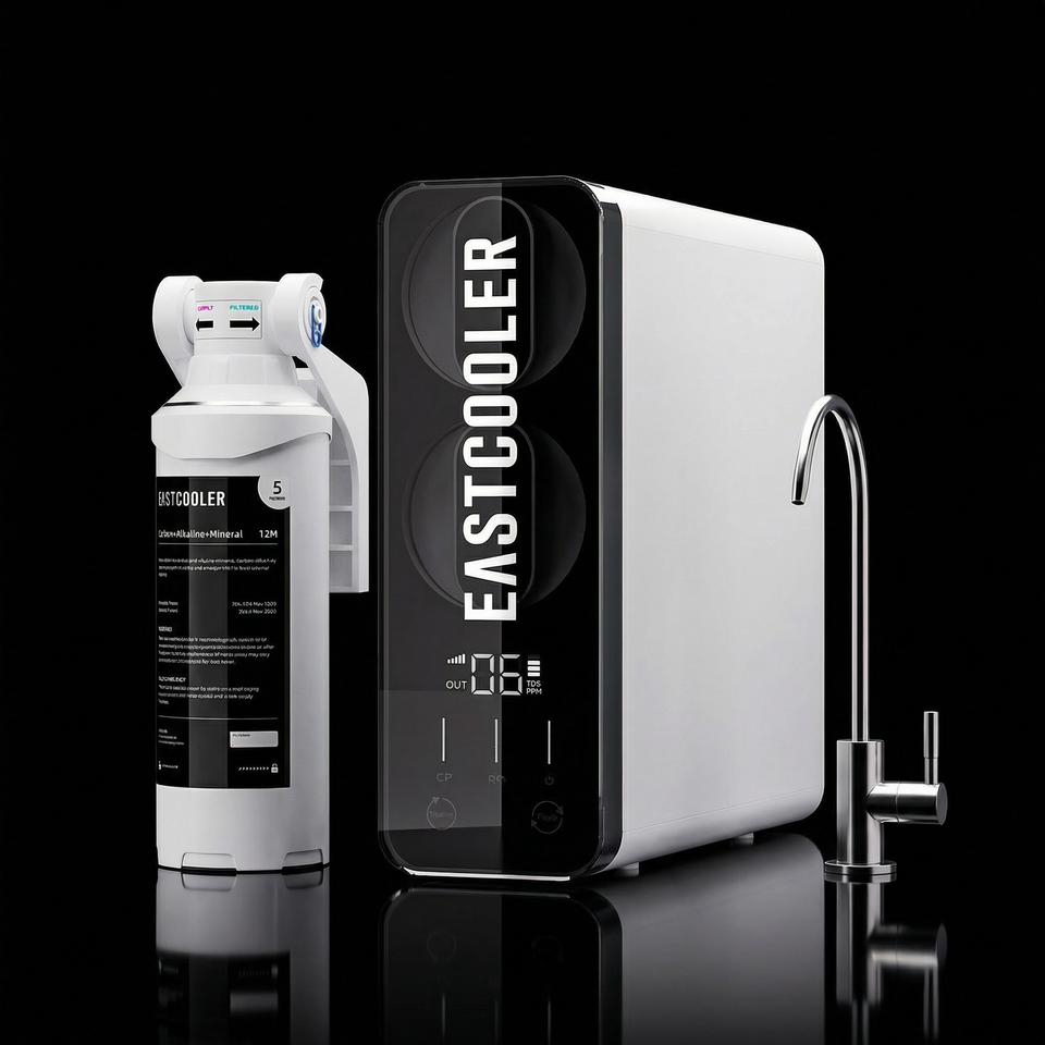 Under-Sink Tankless Reverse Osmosis System with Alkaline Remineralisation – 600 GPD, 7-Stage Filtration, TDS Display, 2:1 Pure-to-Drain, Dedicated Tap Included