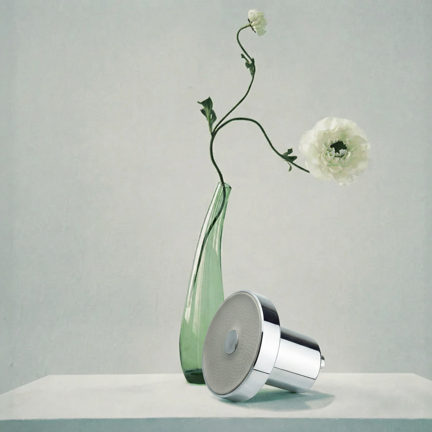 Hydrion Filtered Showerhead | 20-Stage Hard Water Purifier for Hair & Skin