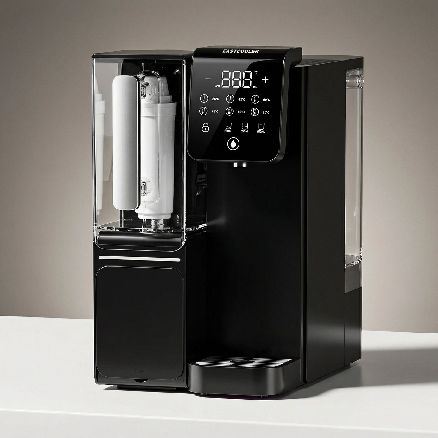 Countertop Reverse Osmosis Water Filter & Hot Water Dispenser – 6 Temperature Settings, 0.0001 Micron RO, NSF/ANSI 58 Certified, 4.5L Tank