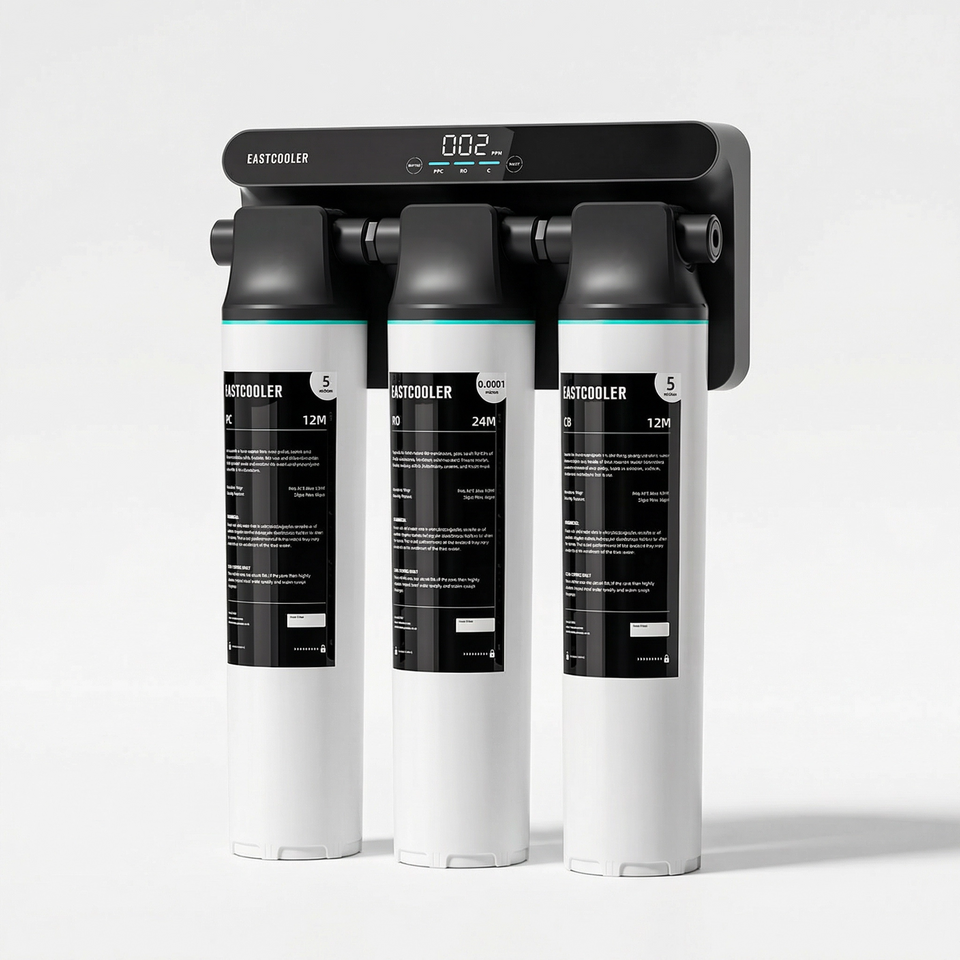 Under-Sink Tankless Reverse Osmosis Water Filter System – 800 GPD, 0.0001 Micron RO, Real-Time TDS Display, 4:1 Pure-to-Drain Ratio, Dedicated Tap Included
