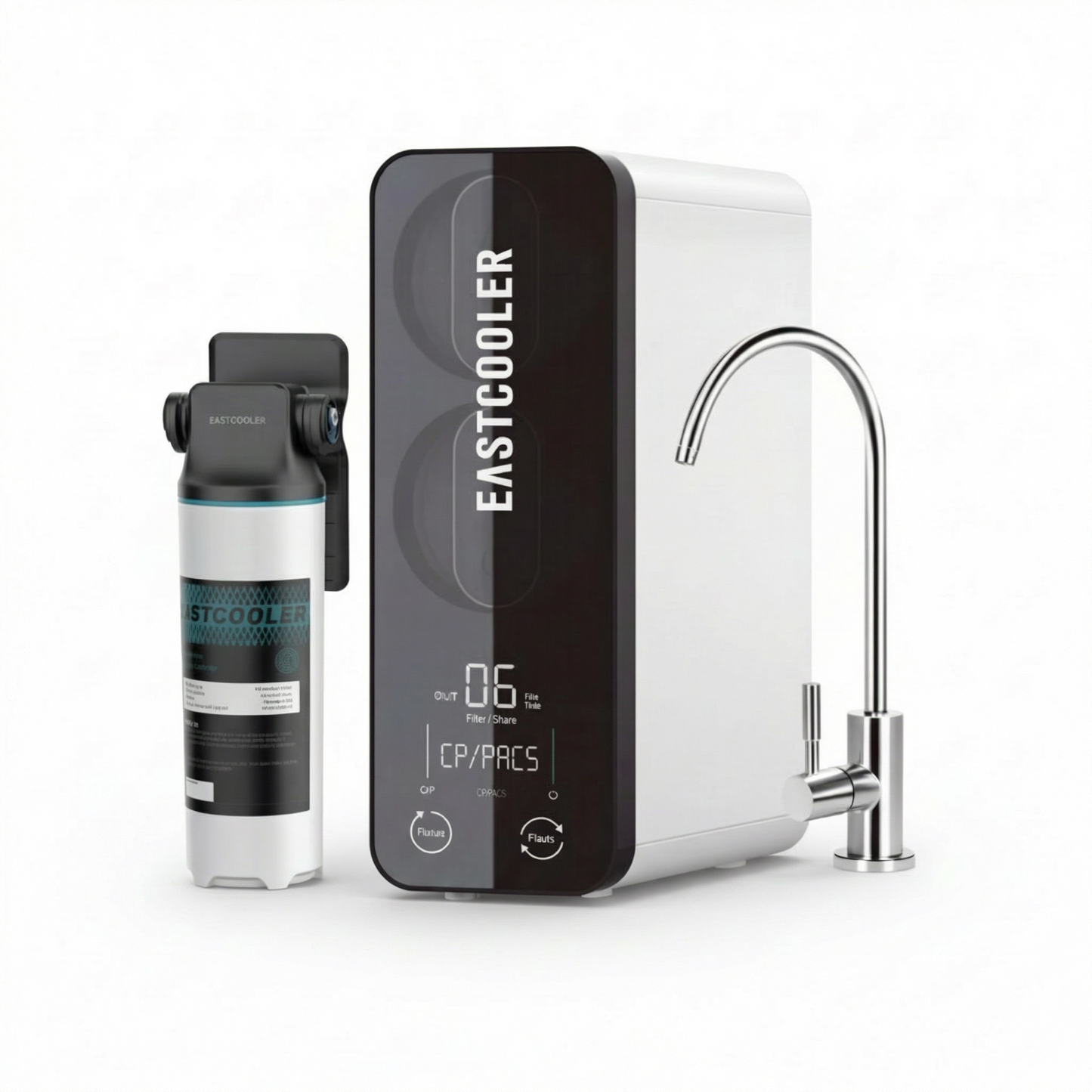 Alkaline Remineralisation Quick-Change Post-Filter for RO Systems – Restores pH 7.5+, 0.5 Micron Carbon Block, 1/4" Quick Connect, Under-Sink Add-On